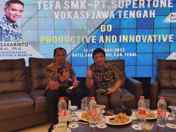 SMK Negeri 1 Gombong ikuti TEFA SMK-PT SUPERTONE “Vokasi Jawa Tengah go  Productive and Innovative”