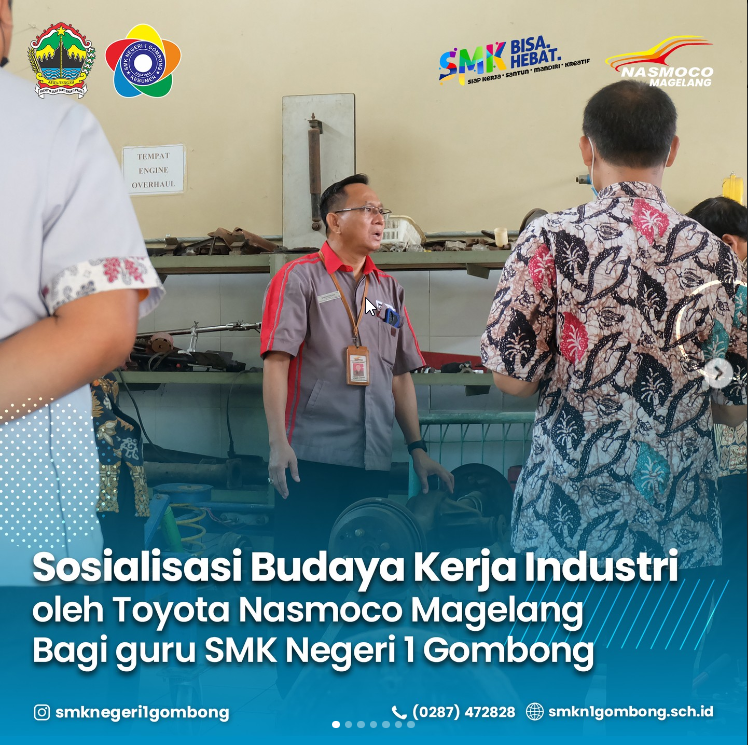 Sosialisasi Budaya Kerja Industri oleh Nasmoco Magelang