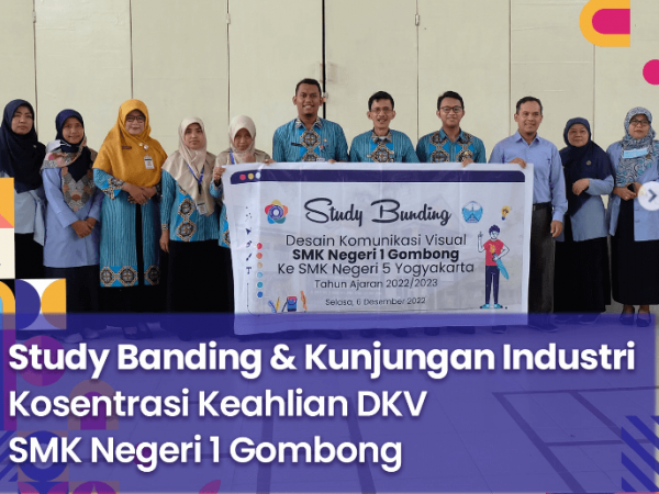 Eksplorasi Ide Baru di Jogja: Kegiatan Studi Banding dan Kunjungan Industri Jurusan DKV SMK Negeri 1 Gombong
