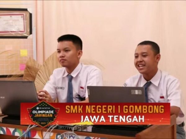 SMK Negeri 1 Gombong Lolos ke Babak Final Olimpiade Jaringan Mikrotik 2023