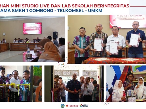 Akselerasi Vokasi Berbasis Integrasi: SMKN 1 Gombong Resmikan Lab SBI & Mini Studio Live Melalui Sinergi Tripartite