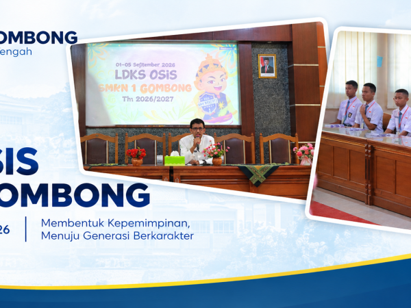 LDKS SMK Negeri 1 Gombong: Cetak Pemimpin Berintegritas, Disiplin, dan Bertanggung Jawab