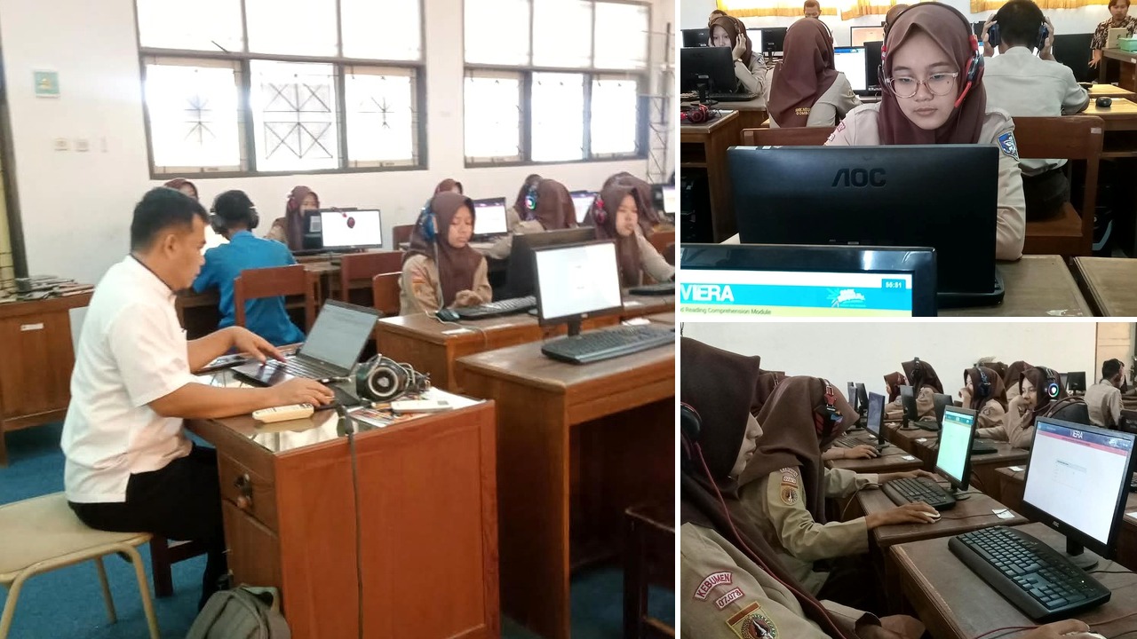 50 Siswa SMKN 1 Gombong Ikuti Tes Seleksi Bantuan Sertifikasi Bahasa Asing TOEIC-VIERA 2026