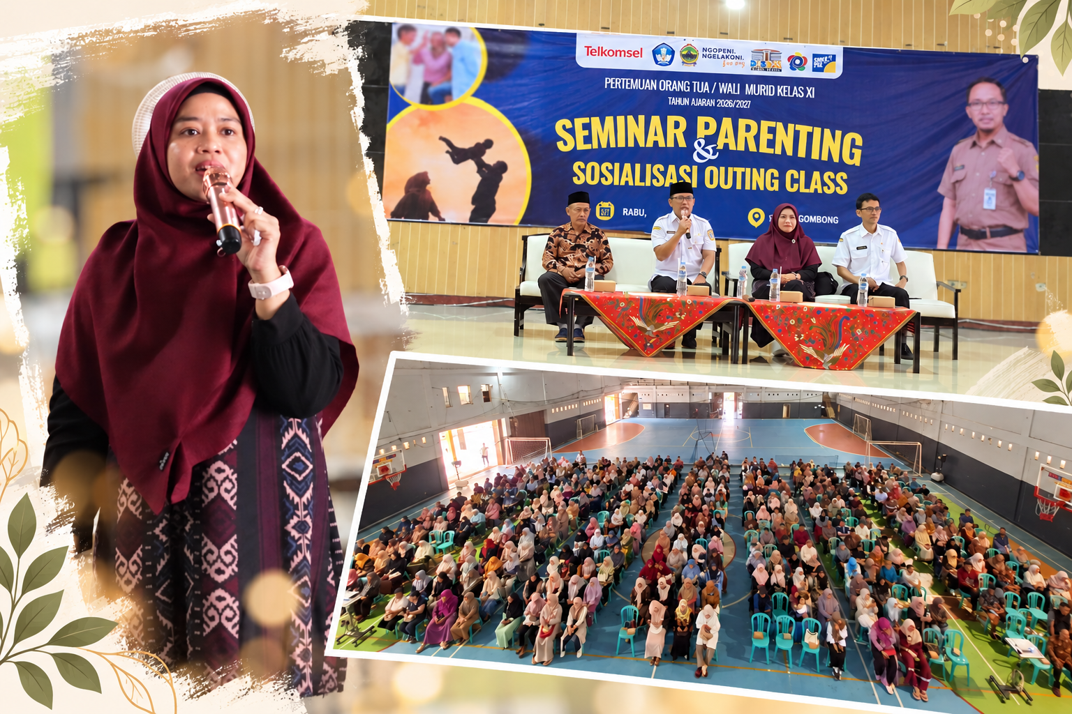 Seminar Parenting di SMK Negeri 1 Gombong